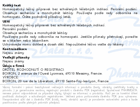 Hura Brasiliensis 30CH gra.4g