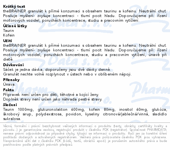 Rosen The BRAINER granulát 24x6g