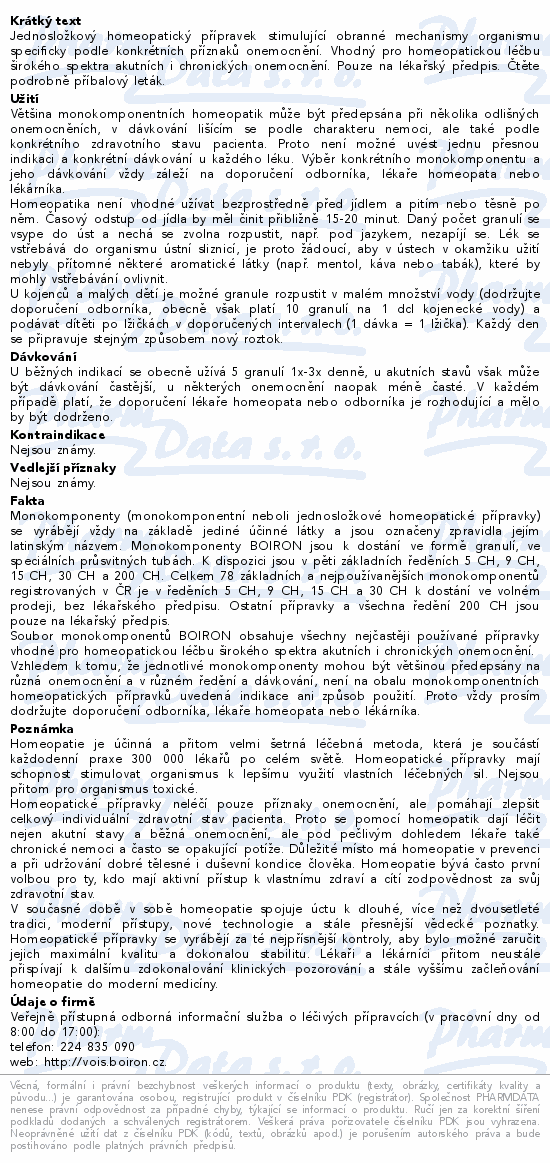 Jaborandi 5CH gra.4g