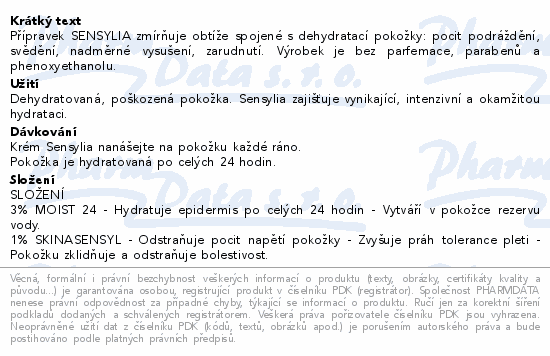 ISISPHARMA Sensylia 24h Fortifyin.Moist.Cream 40ml