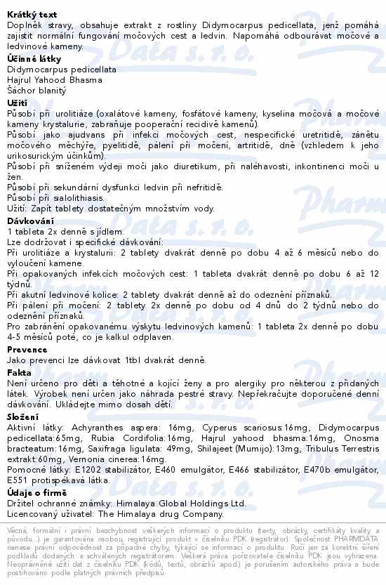 Himalaya Cystone tbl.100