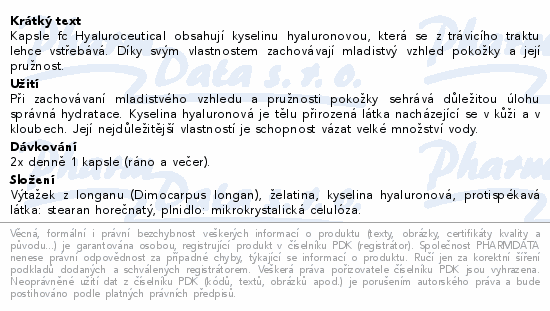 FC Hyaluroceutical cps.60