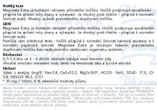 Magnesia Extra 700ml