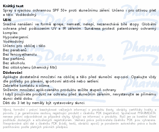 ISISPHARMA Uveblock Spray SPF50+ 200ml