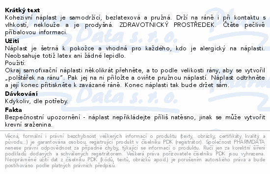 WUNDmed náplast samofixační kohezivní 2.5-4.5m