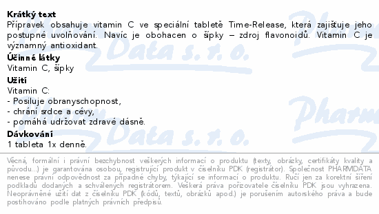 GS Vitamin C1000 se šípky tbl.100+20