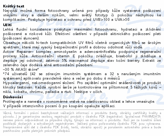 RILASTIL AK 100-Repair fluid pro citliv.pleť 50ml