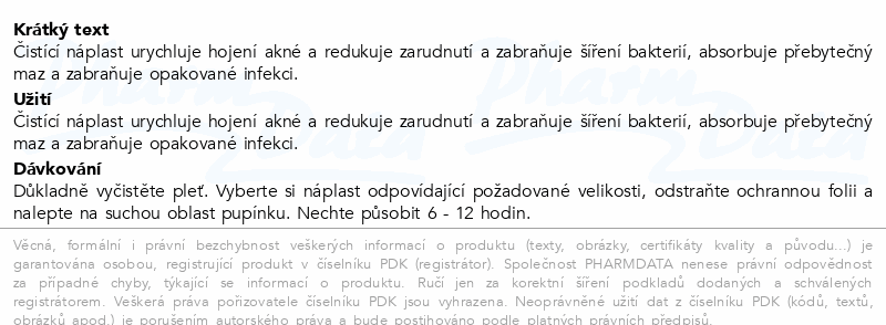 COSRX Fit čistící pleťová náplast 24ks