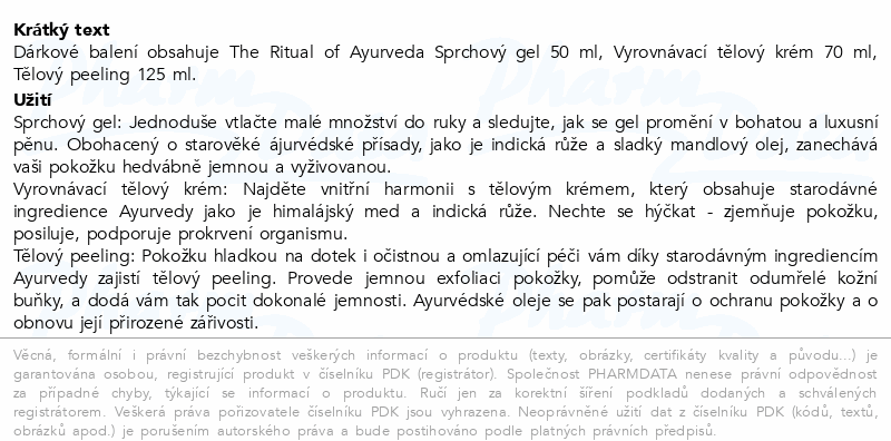 Rituals The Ritual of Ayurveda set 2025