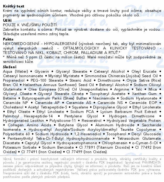 RILASTIL PROG.Sjednoc.oční krém proti vráskám 15ml