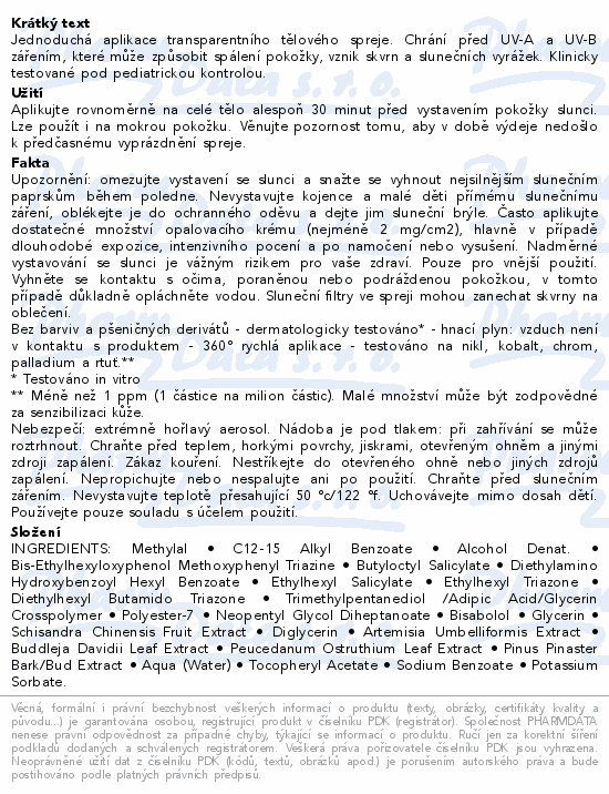 RILASTIL SUN dětský transpar.sprej SPF 50+ 200ml