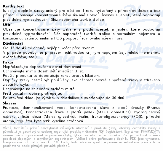 Isilax 1R+ 200ml Pharmalife