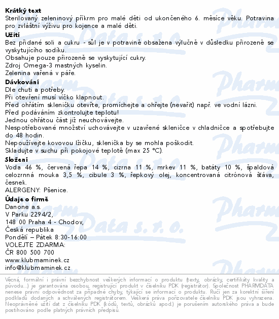 Hami Batáty s mrkví červ.řepou a cizrnou 200g 6m+