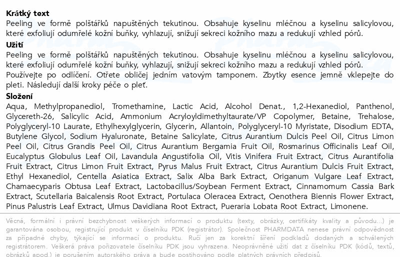 Medicube exfoliační polštářky na obličej 70ks