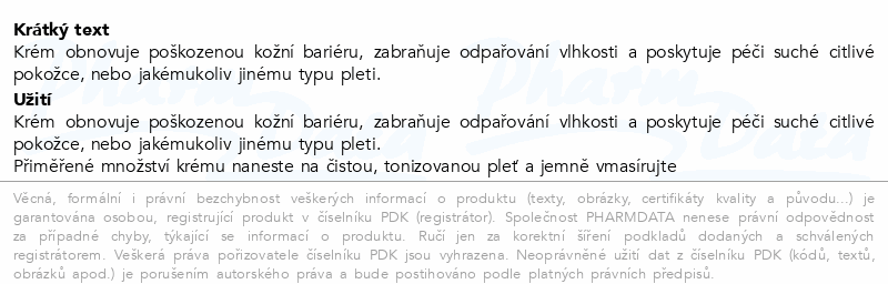 Madagascar Centella inten.pečuj.krém s probio 50ml