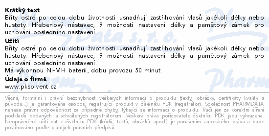 Braun Series 5 zastřihovač vlasů