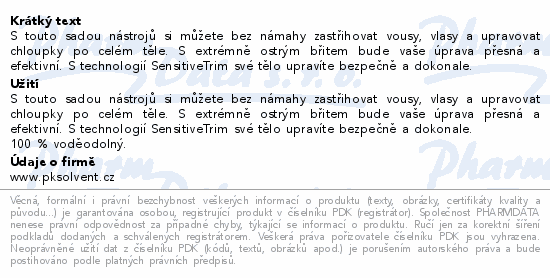 Braun Series 5 All in One AIOS zastřihovač 9v1