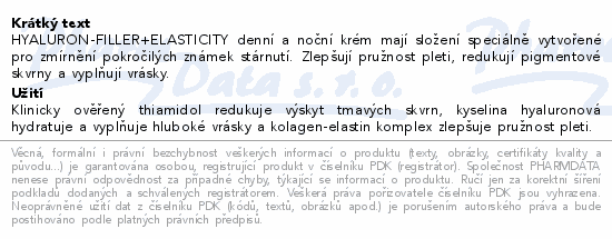 Eucerin HYALURON-FILLER+ELASTICITY Vánoce 2025