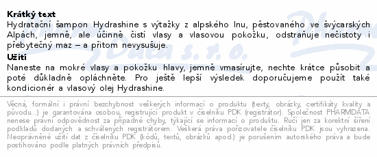 WELEDA Hydra SHINE Hydratační šampon 250ml