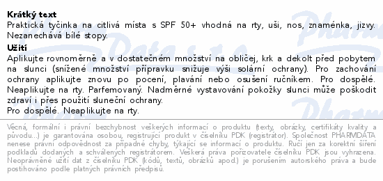 BIODERMA Photoderm invisible stick SPF50+ 15g