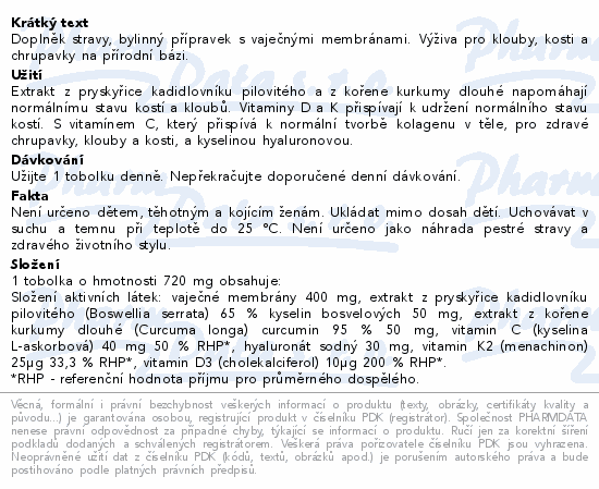 Naturprodukt OsteoArthrix tob.60