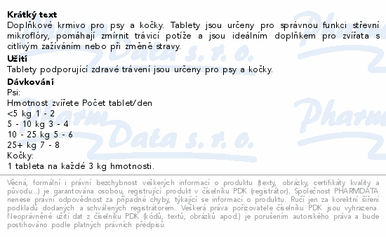 PETIGAL Snadné Trávení s příchutí masa tbl.100