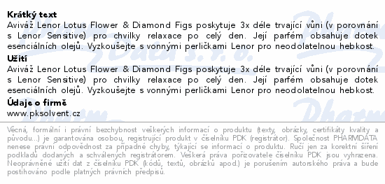 Lenor Lotus Flower&Diamond aviváž 2x987ml