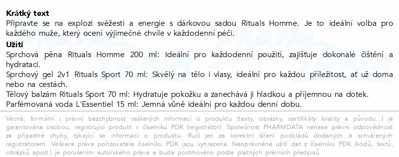 Rituals Homme set