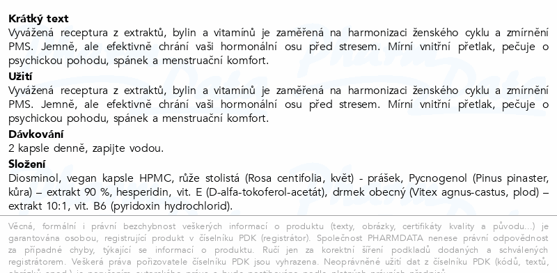Hormonální pohoda ženy cps.60 NUPREME