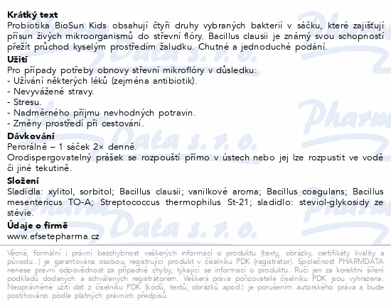 SWP Kids BiOSUN 10ks