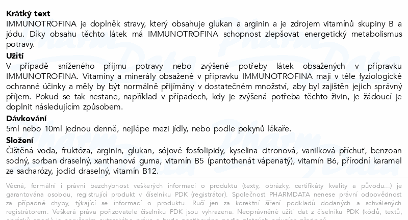 IMMUNOTROFINA 200ml