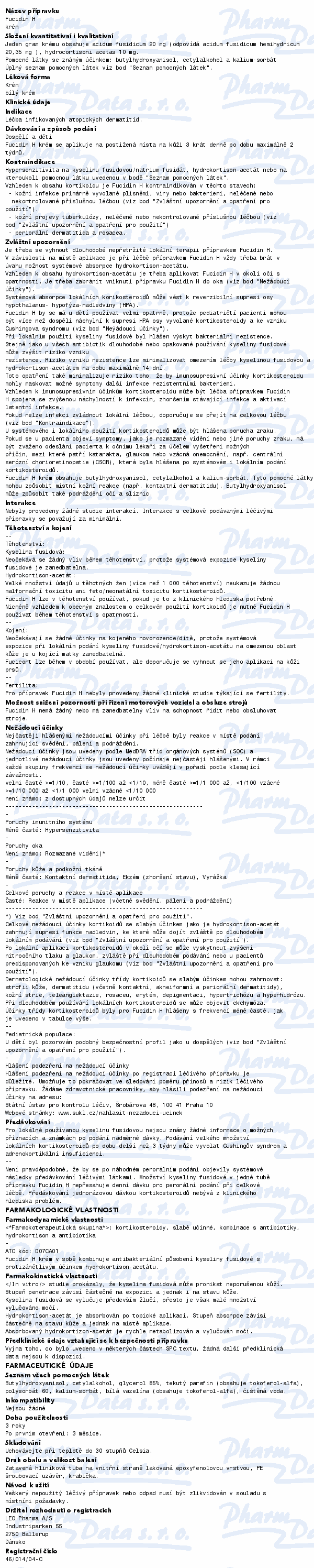 Fucidin H drm.crm.1x15g