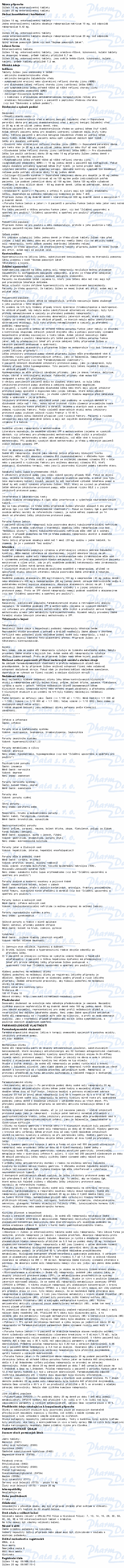 Zulbex 20mg por.tbl.ent. 28x20mg