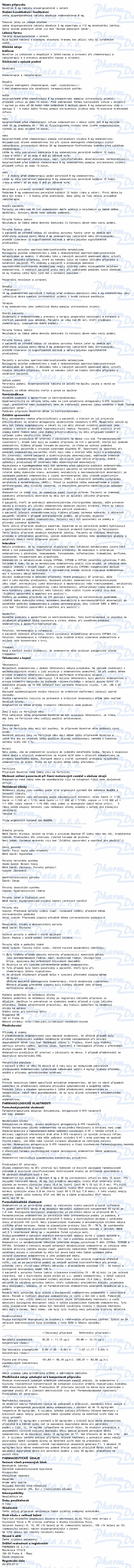 Novetron 8mg por.tbl.dis.10