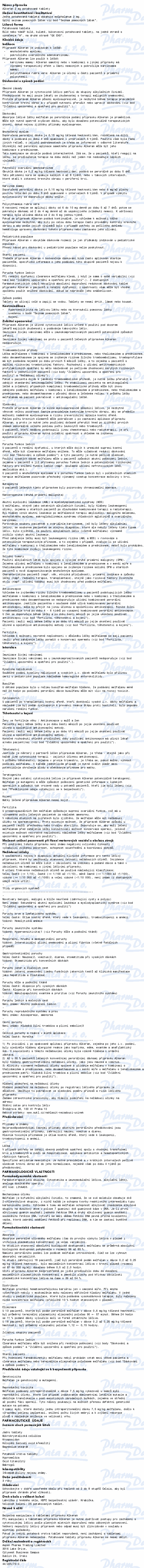 Alkeran 2mg tbl.flm.25