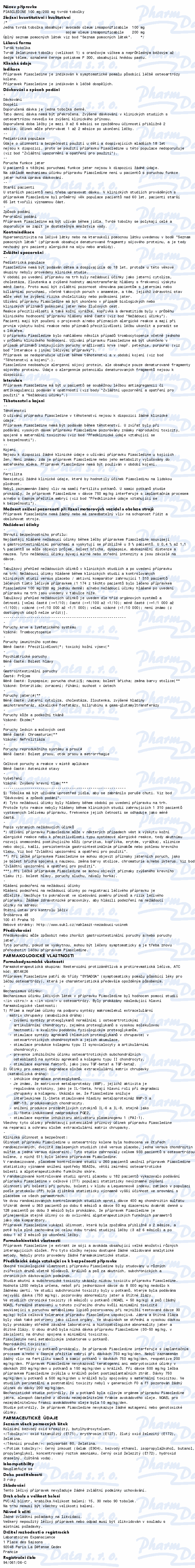 Piascledine 100mg/200mg cps.dur.30