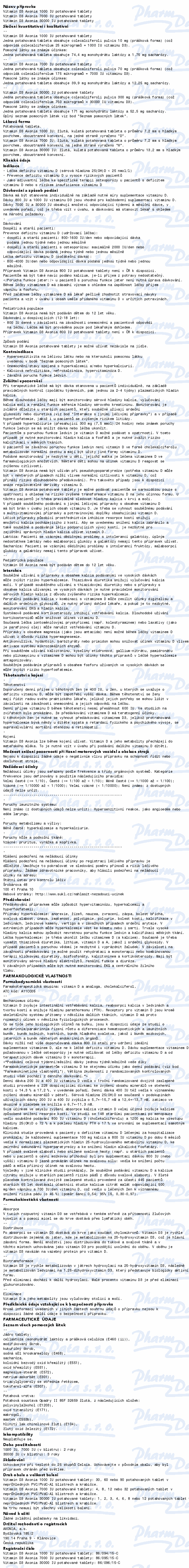 Vitamin D3 Axonia 7000IU tbl.flm.12
