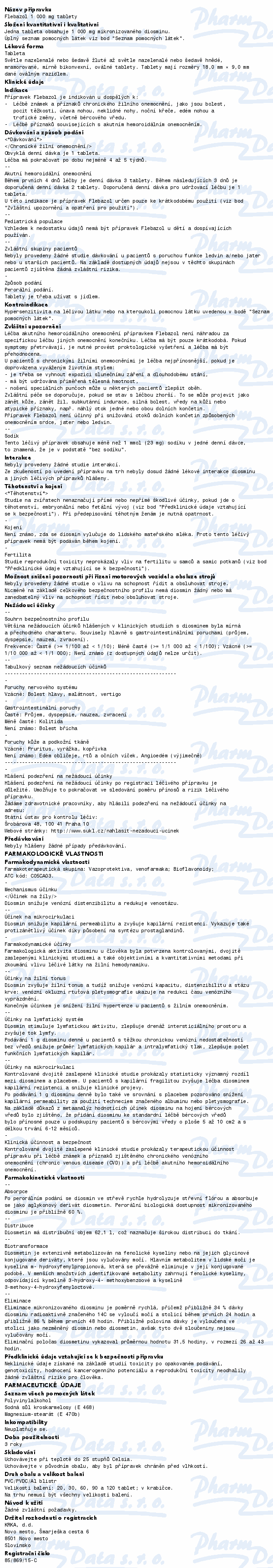 Flebazol 1000mg tbl.flm.30