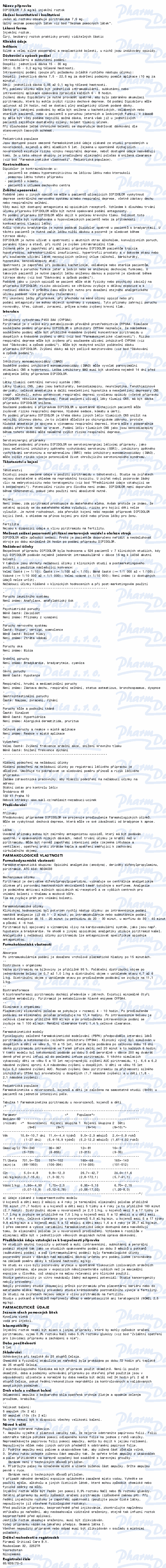 Dipidolor 7.5mg/ml inj.sol.5x2ml