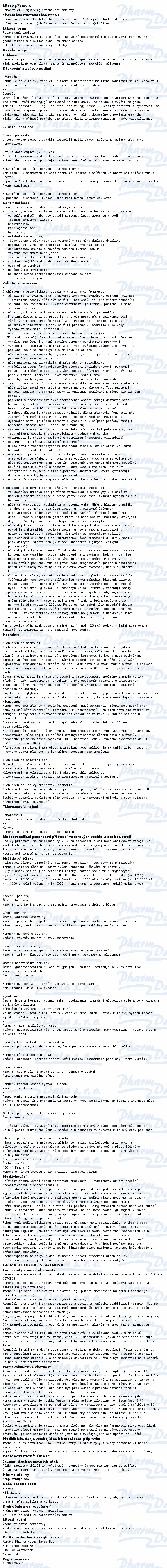 Tenoretic 100mg/25mg tbl.flm.28