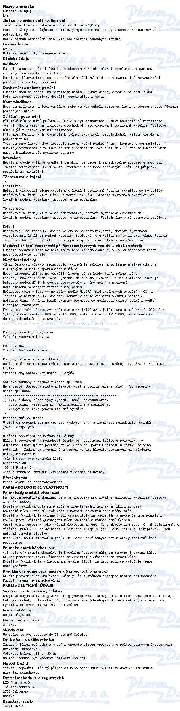 Fucidin 20mg/g crm.1x30g