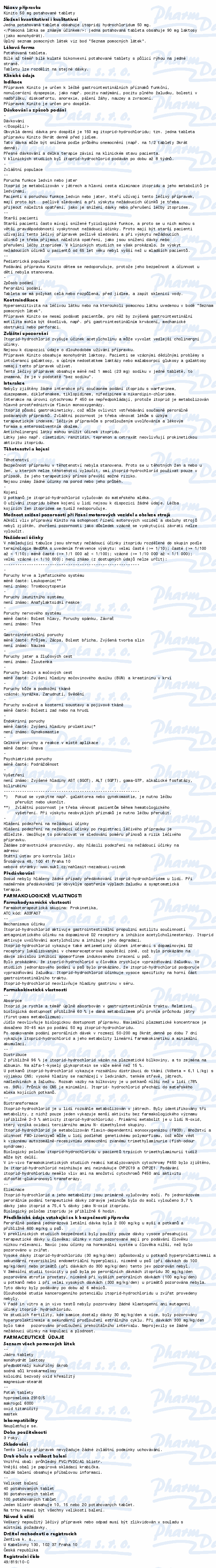 Kinito 50mg tbl.flm.40