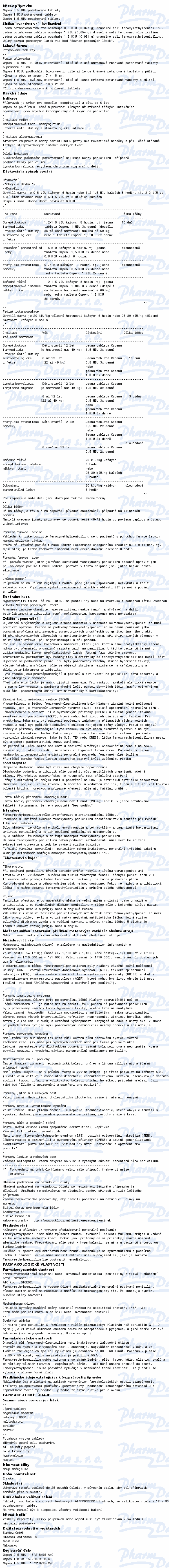 Ospen 1500 tbl.obd.30x1500KU